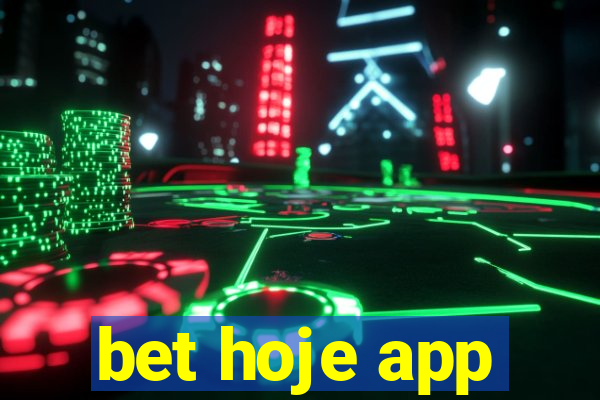 bet hoje app