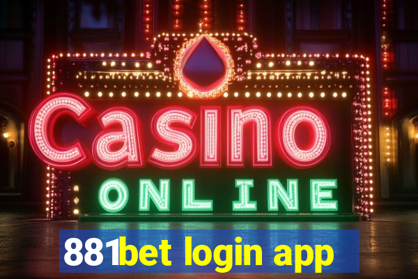 881bet login app