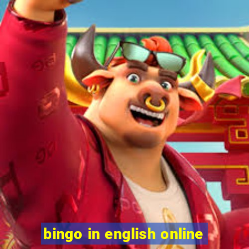 bingo in english online