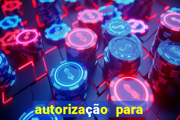 autorização para jogar bola