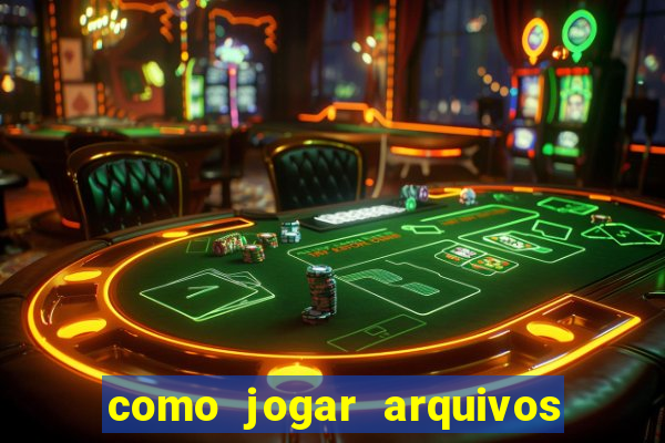 como jogar arquivos na nuvem