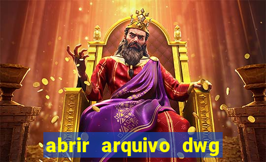 abrir arquivo dwg em pdf