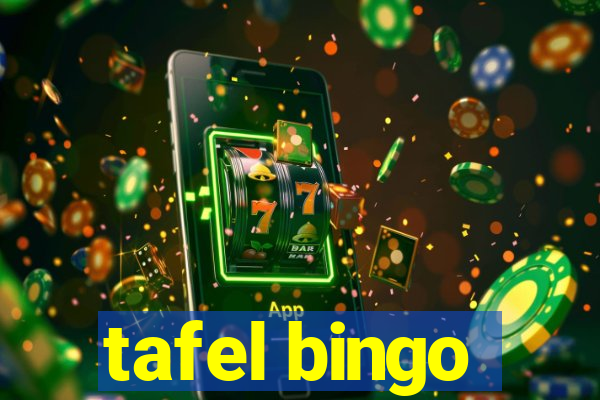 tafel bingo