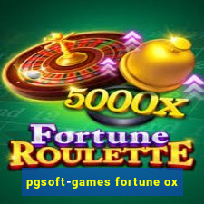 pgsoft-games fortune ox