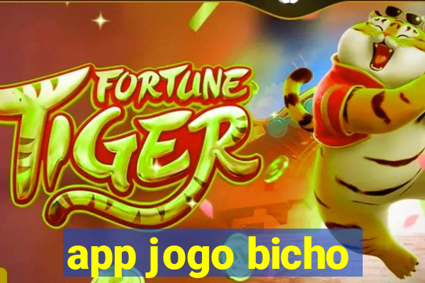 app jogo bicho