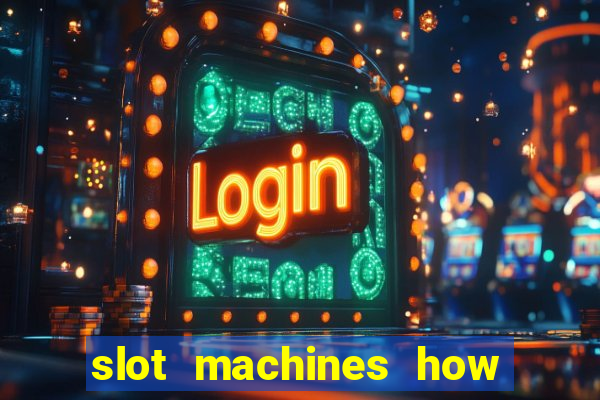 slot machines how to play