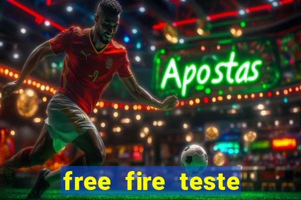 free fire teste gr谩tis jogar