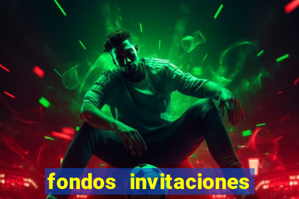 fondos invitaciones de bingo para editar