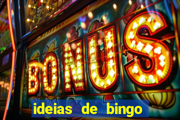 ideias de bingo para o natal