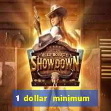 1 dollar minimum deposit casino canada