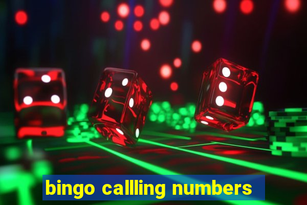 bingo callling numbers