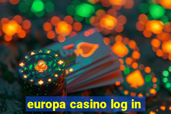 europa casino log in