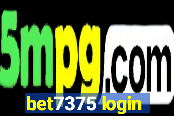 bet7375 login