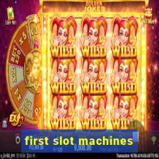 first slot machines