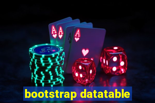 bootstrap datatable