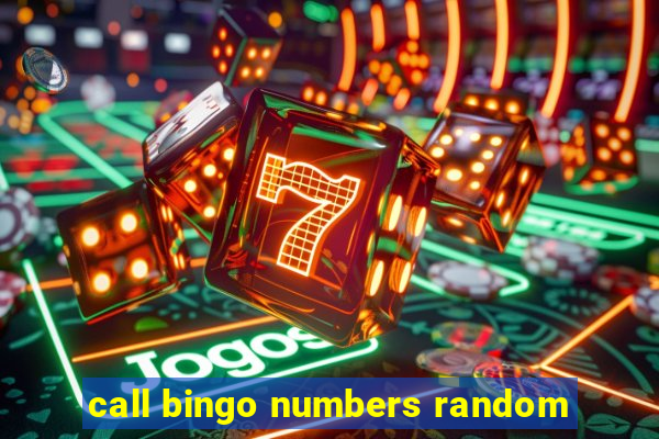 call bingo numbers random