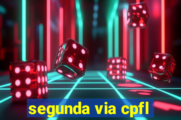 segunda via cpfl