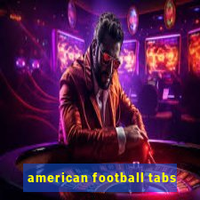 american football tabs