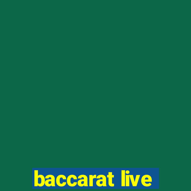 baccarat live