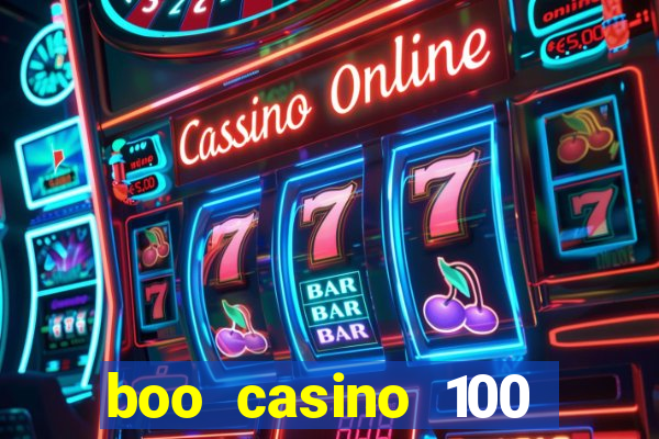 boo casino 100 free spins no deposit