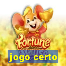 jogo certo