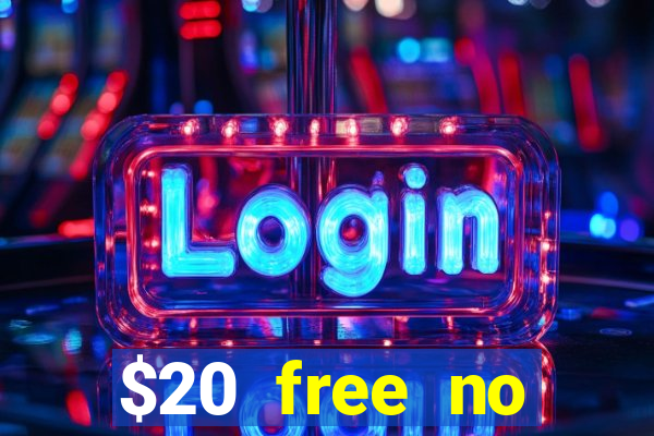 $20 free no deposit casino us