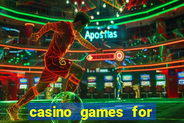 casino games for real money online