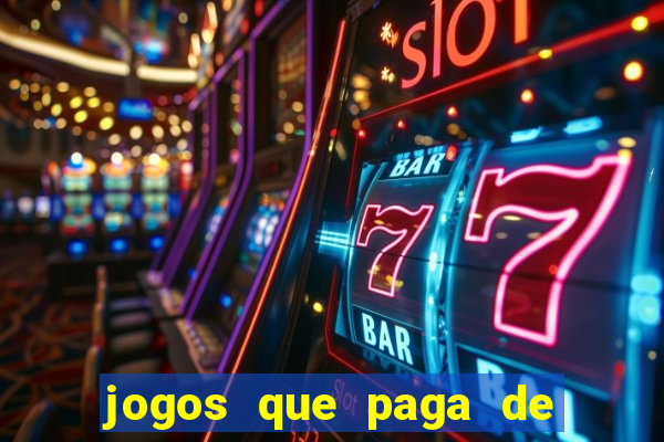 jogos que paga de verdade pelo pix