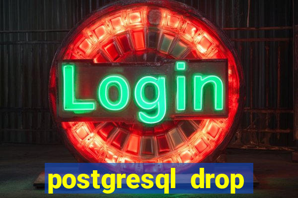 postgresql drop replication slot