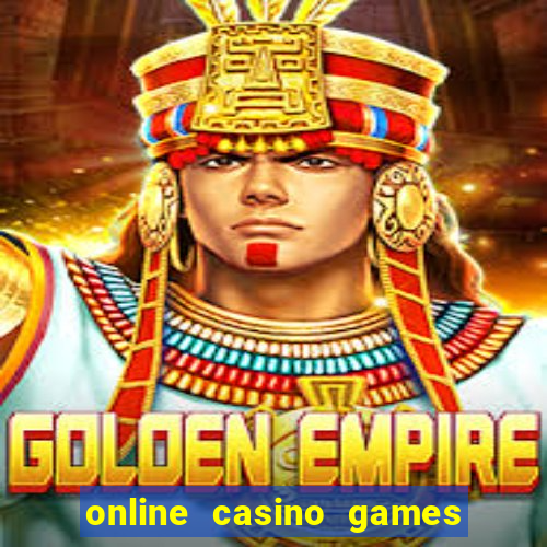 online casino games for real money