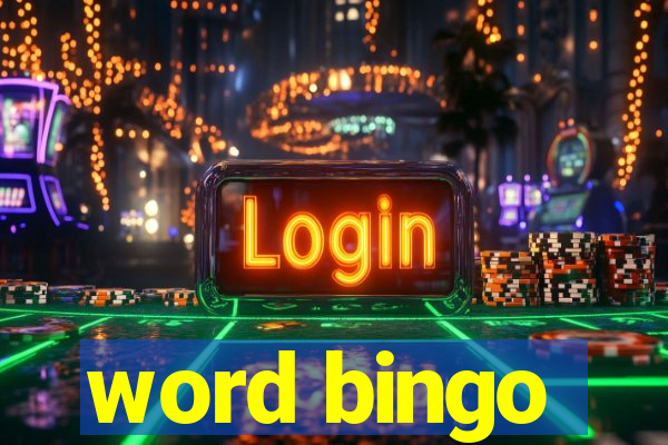 word bingo