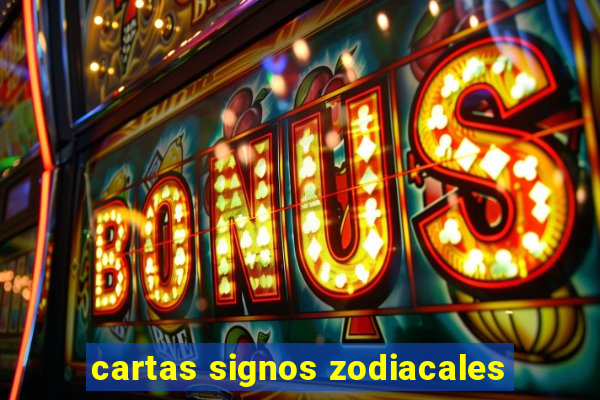 cartas signos zodiacales