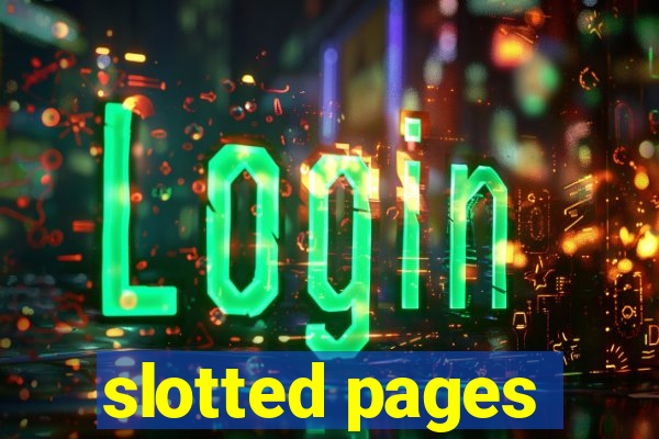 slotted pages