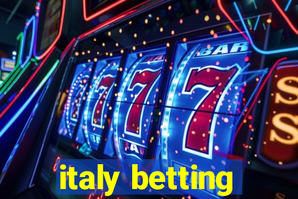 italy betting