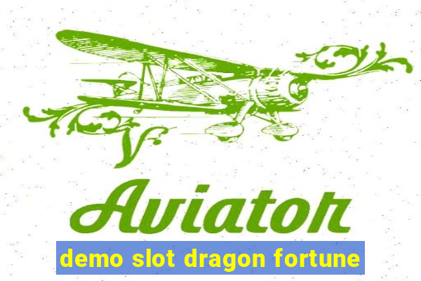 demo slot dragon fortune