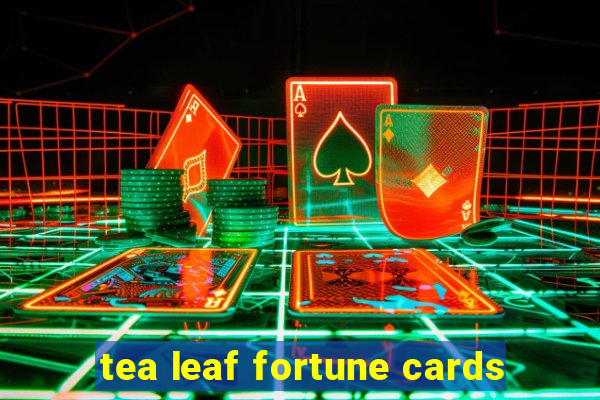 tea leaf fortune cards