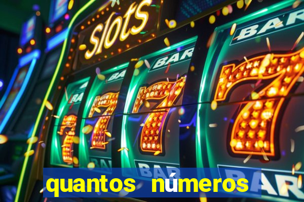 quantos números tem numa cartela de bingo