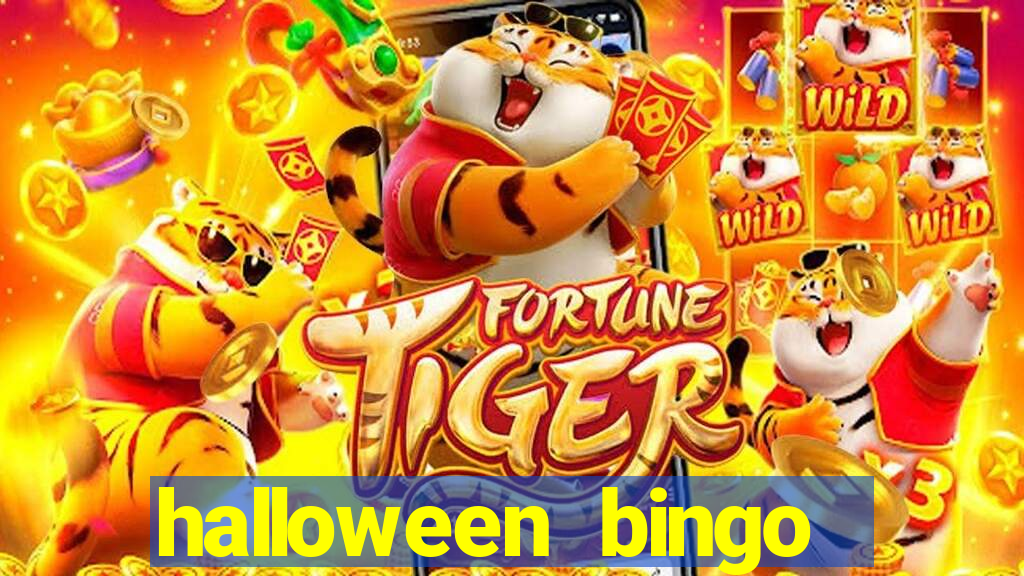 halloween bingo games for kids