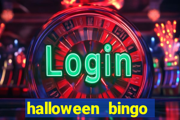 halloween bingo games for kids