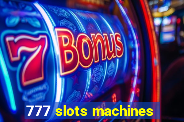 777 slots machines