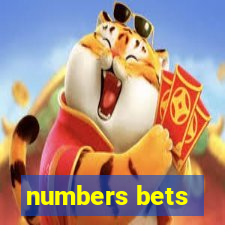 numbers bets