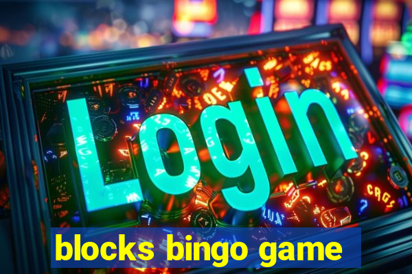 blocks bingo game