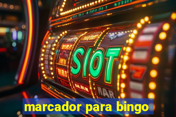 marcador para bingo