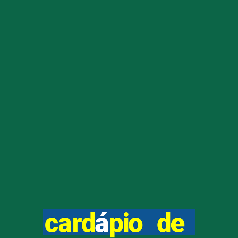 cardápio de badauê são paulo