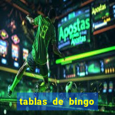 tablas de bingo para imprimir en excel