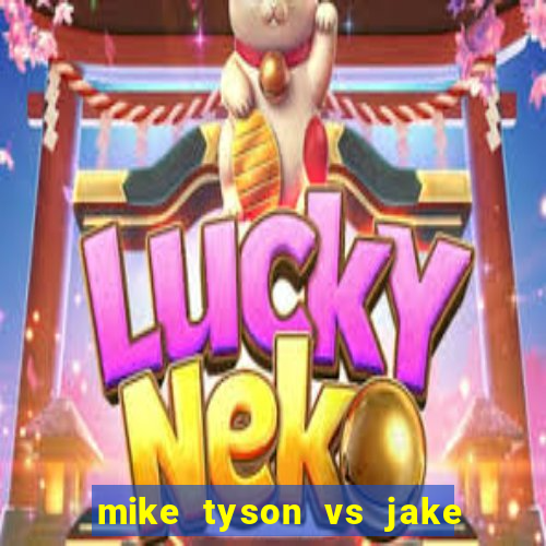 mike tyson vs jake paul assistir online