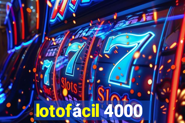 lotofácil 4000