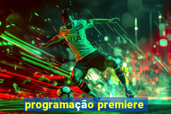 programação premiere