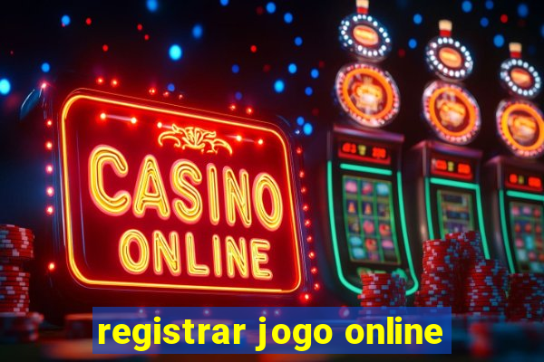 registrar jogo online