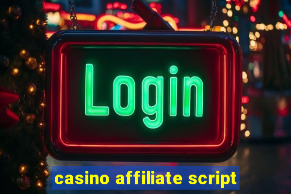 casino affiliate script